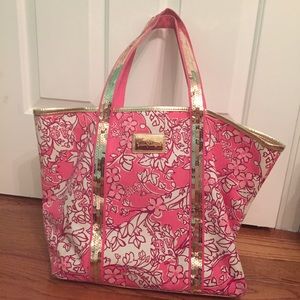 Alpha Phi Lilly Pulitzer sequin tote
