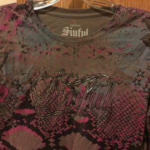 Sinful T-shirt from Buckle!