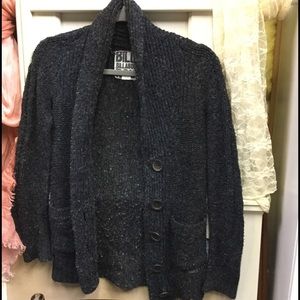 Billabong Cardigan Sweater Gray