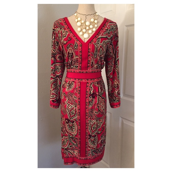 INC Woman Paisley Dress