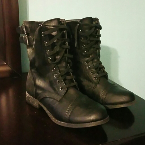 rampage kellin combat boot