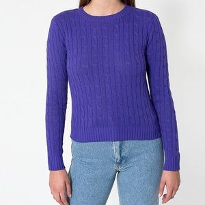 FLASH SALE American Apparel Knit Pullover NWT