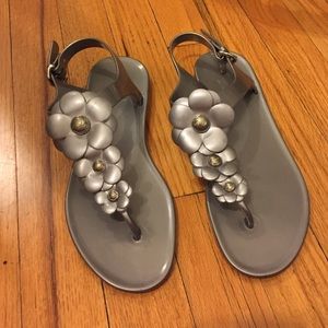 Authentic Coach jelly sandals
