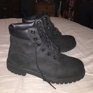 All Black Timberlands!