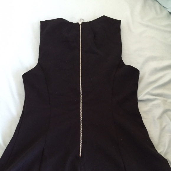 TOPSHOP Zipper Back Scuba Dress