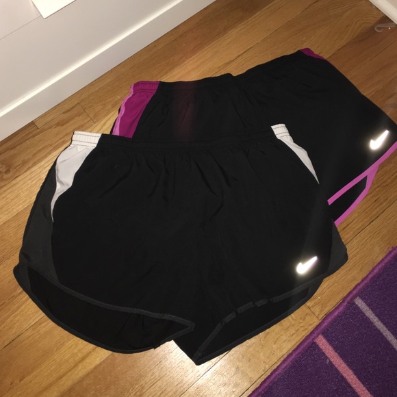 only Black Nike DRI-FIT track short