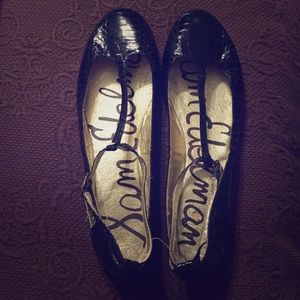 SAM-EDELMAN-WOMENS-SNAKE-FLATS-T-STRAP-SHOES