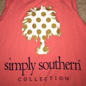 Simply Southern tank. Size medium! Cute with Norts