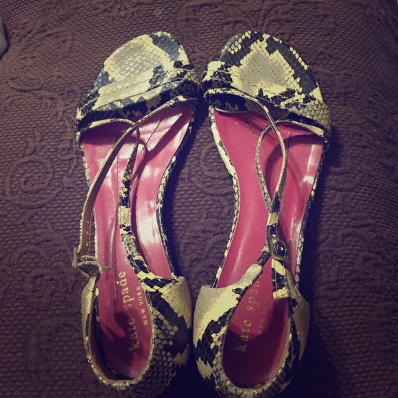 Kate Spade Snake Sandals