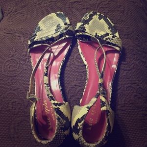Kate Spade Snake Sandals