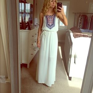 Boho maxi dress