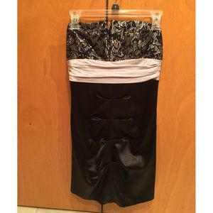 Formal strapless dress
