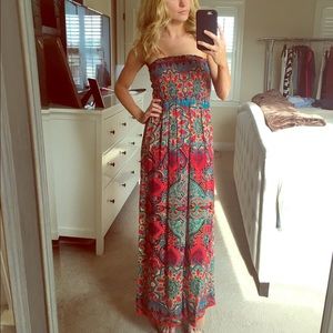 Multicolored maxi dress