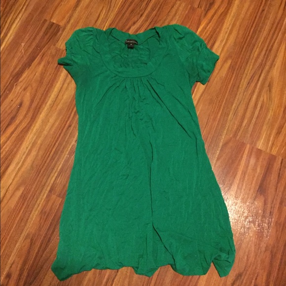 Green dress