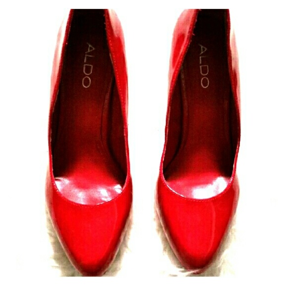 HOT RED ALDO SHOES