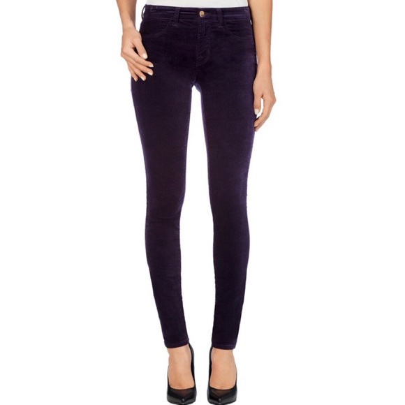 J Brand velvet denim pants