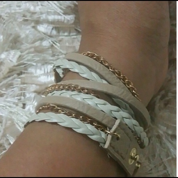 New Nude Colored Wrap Watch - Picture 3 of 4