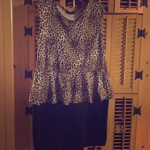 Peplum Dress
