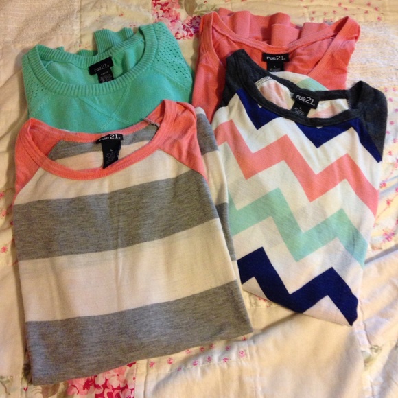 🛍Shirts-set of FOUR tops DONATING soon!