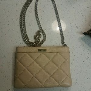 Kate Spade quilted leather mini cross body purse