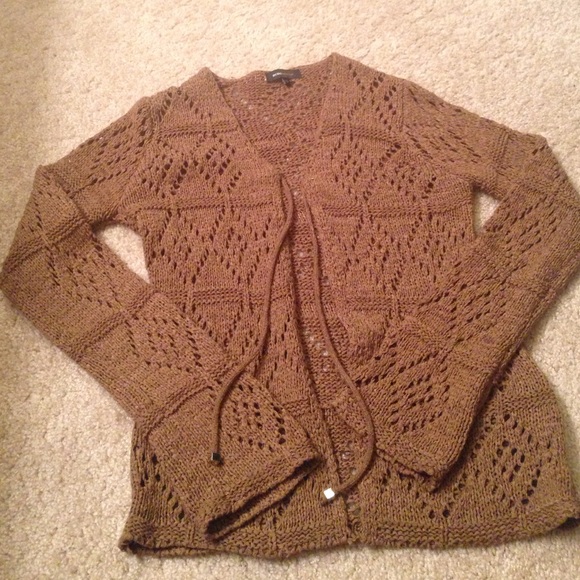 BCBG Crochet cardigan