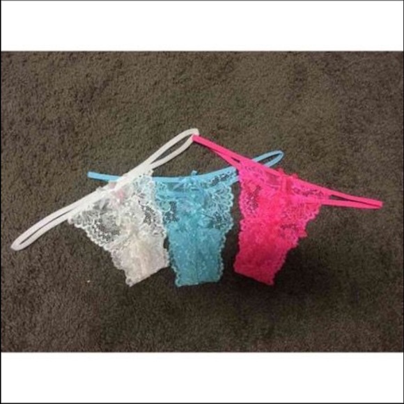 3 pair lace underwear