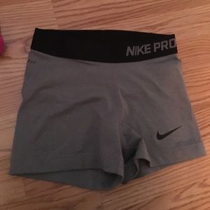 Nike pro gray