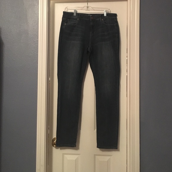 Loft curvy skinny jeans