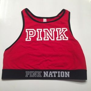 PINK Victoria's Secret Racerback Sports Bra