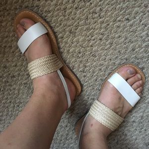 Summer-y Woven Sandals