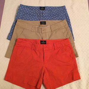 "American Eagle Stretch Shorts"