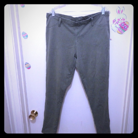 Olive Green Jeggings