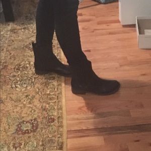 Lucky Brand black ankle boots