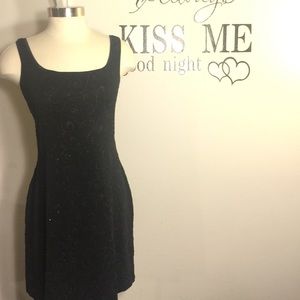 Black Beaded Dress