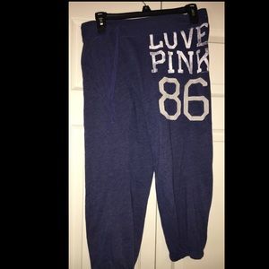Victorias Secret Cropped Joggers