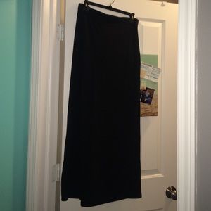 Black maxi Skirt