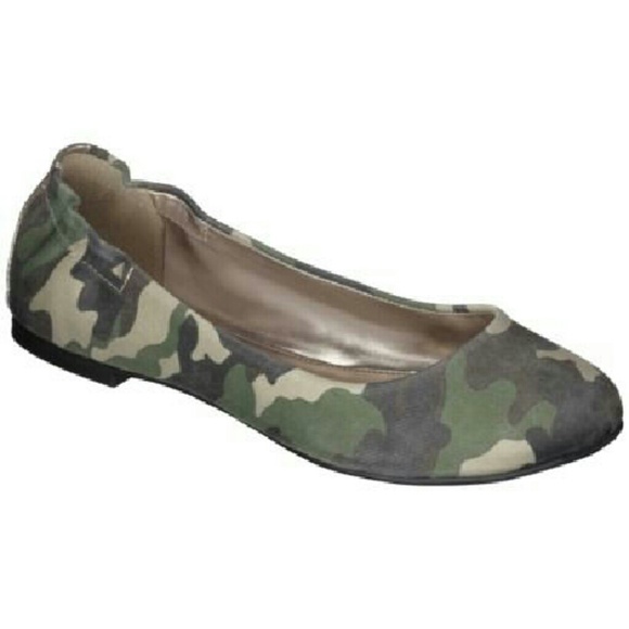 Camo ballet flats Clearance