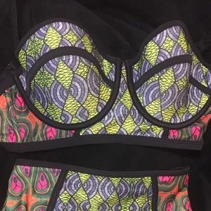 ASOS Aztec bikini top RESERVED