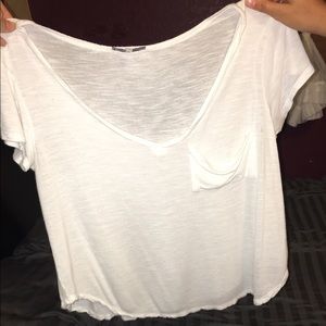 Plain white Charlotte Russe top