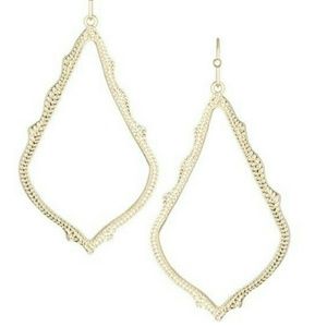 Sophee Drop Earrings in Gold by Kendra Scott