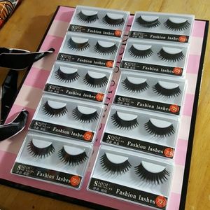 10 Pair false eyelashes