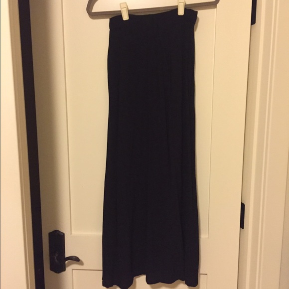 Black Maxi Skirt