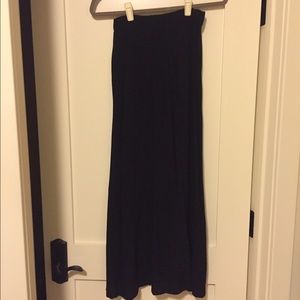 Black Maxi Skirt