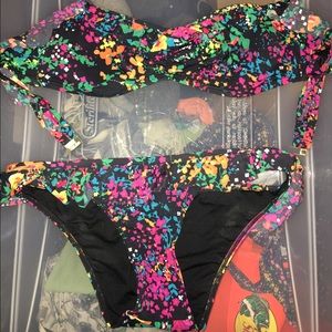Floral Ruffle Bikini