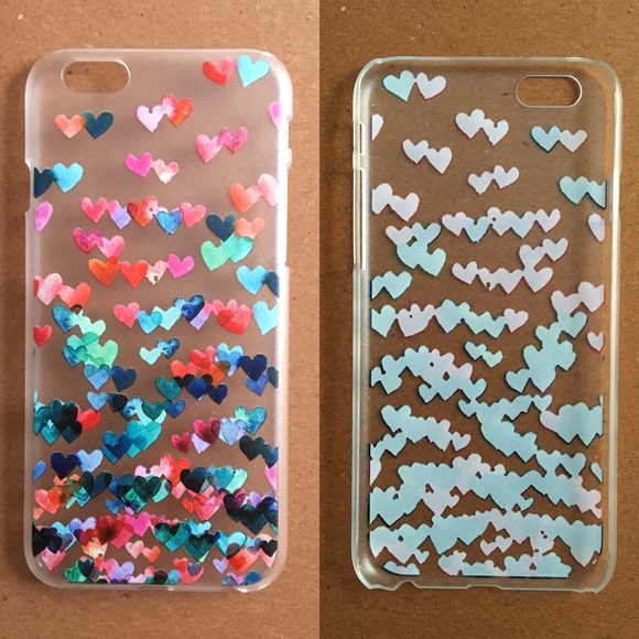 iPhone 6/6S PLUS Case "Floating Colorful Hearts" - Picture 3 of 4