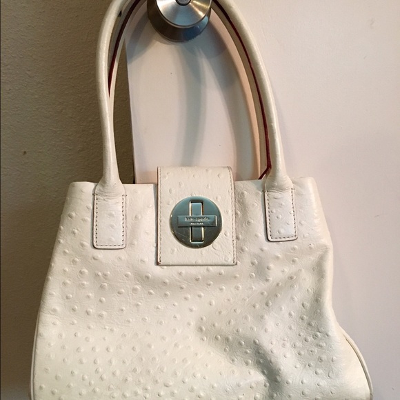 kate spade ostrich leather purse