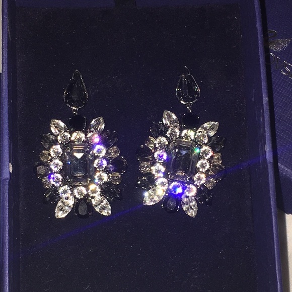 Swarovski earrings. Price is firm.