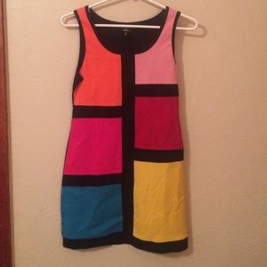 Color block dress