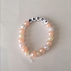 Customizable Name Kawaii/Fairy Kei/Pastel Bracelet