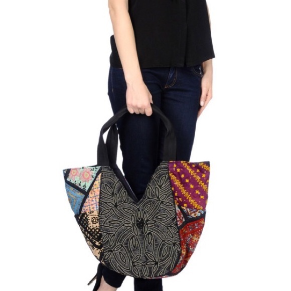 ANTIK BATIK Embroidered Bag Intricate Luxe Paris - Picture 4 of 5